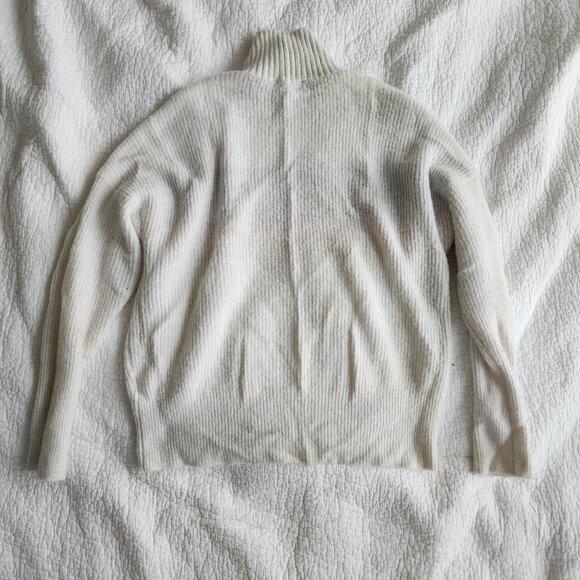 Express Rainbow Stripe Mock Turtleneck Sweater XS - Picture 3 of 6